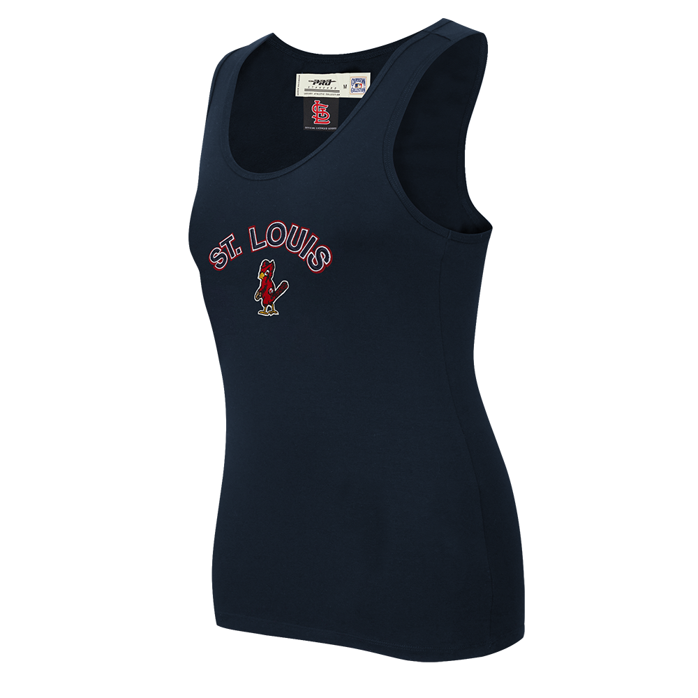 MLB ST. LOUIS CARDINALS CLASSIC WOMEN'S RACERBACK (MIDNIGHT NAVY)