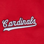 MLB ST. LOUIS CARDINALS RETRO CLASSICS CHANDAIL À CAPUCHON COURT POUR FEMME (ROUGE)