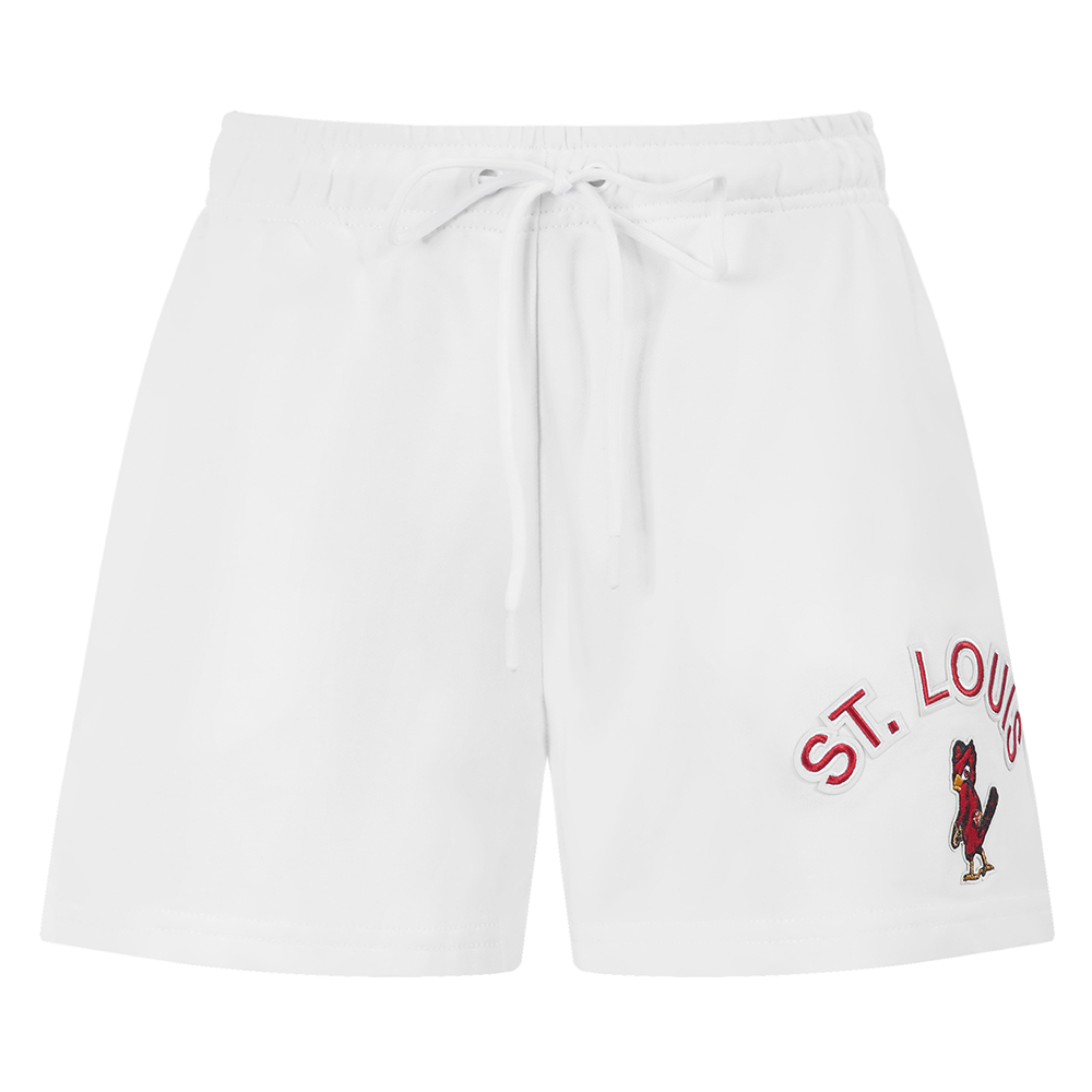 MLB ST. LOUIS CARDINALS CLASSIC WOMEN'S SHORT (WHITE)