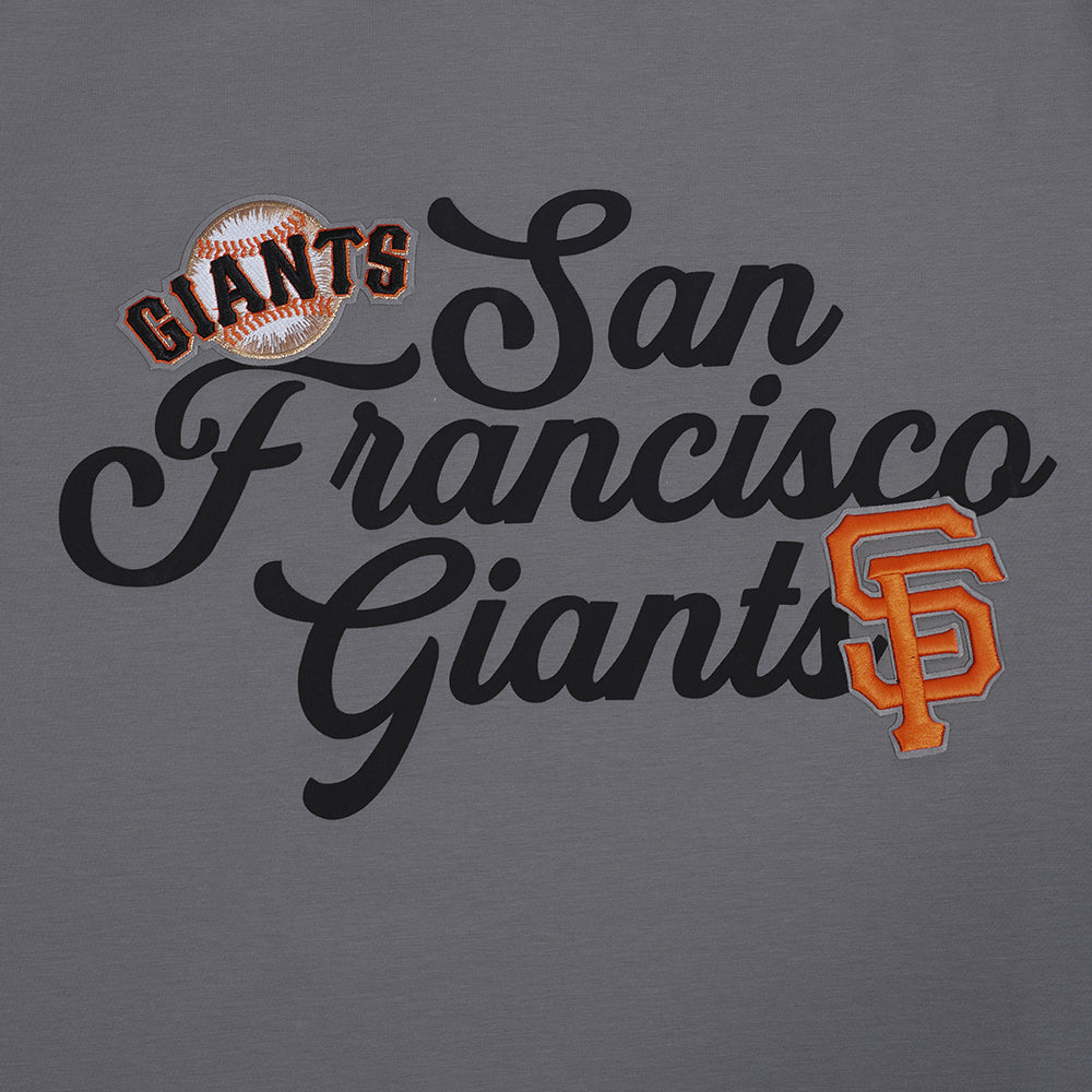 MLB SAN FRANCISCO GIANTS SOUVENIR MEN'S SJ TOP (GRAY)