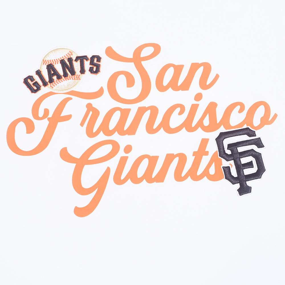 MLB SAN FRANCISCO GIANTS SOUVENIR MEN'S SJ TOP (WHITE)