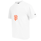 MLB SAN FRANCISCO GIANTS LIVING LARGE HAUT EN JERSEY DE COTON À ÉPAULES TOMBANTES POUR HOMME (BLANC)
