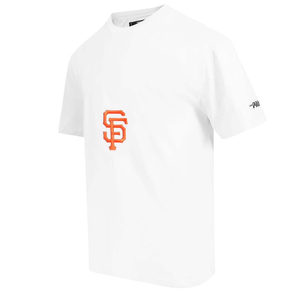 MLB SAN FRANCISCO GIANTS LIVING LARGE HAUT EN JERSEY DE COTON À ÉPAULES TOMBANTES POUR HOMME (BLANC)