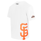 MLB SAN FRANCISCO GIANTS LIVING LARGE HAUT EN JERSEY DE COTON À ÉPAULES TOMBANTES POUR HOMME (BLANC)