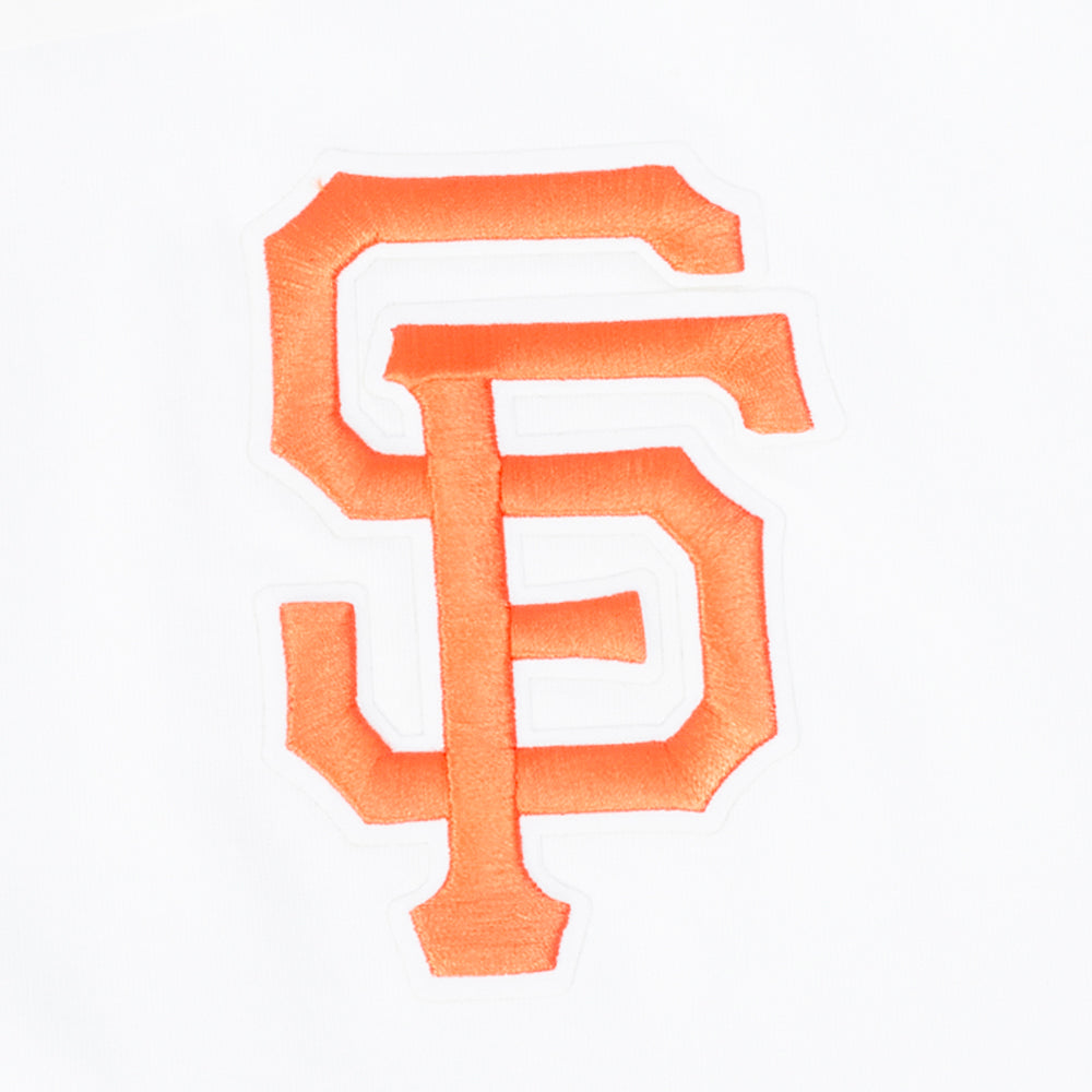 MLB SAN FRANCISCO GIANTS LIVING LARGE HAUT EN JERSEY DE COTON À ÉPAULES TOMBANTES POUR HOMME (BLANC)