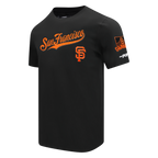 MLB SAN FRANCISCO GIANTS CLASSIC CHENILLE HAUT POUR HOMME (NOIR)