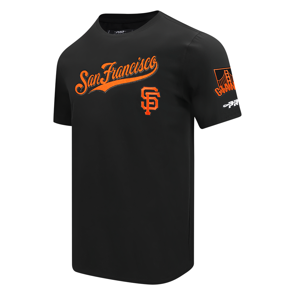 MLB SAN FRANCISCO GIANTS CLASSIC CHENILLE HAUT POUR HOMME (NOIR)