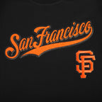 MLB SAN FRANCISCO GIANTS CLASSIC CHENILLE HAUT POUR HOMME (NOIR)
