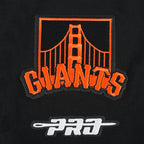 MLB SAN FRANCISCO GIANTS CLASSIC CHENILLE HAUT POUR HOMME (NOIR)