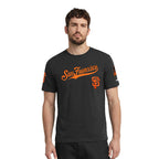MLB SAN FRANCISCO GIANTS CLASSIC CHENILLE HAUT POUR HOMME (NOIR)