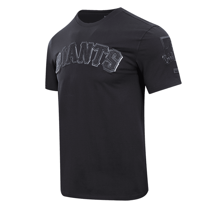 MLB SAN FRANCISCO GIANTS TRIPLE BLACK LOGO PRO TEAM MEN'S TOP (TRIPLE BLACK)