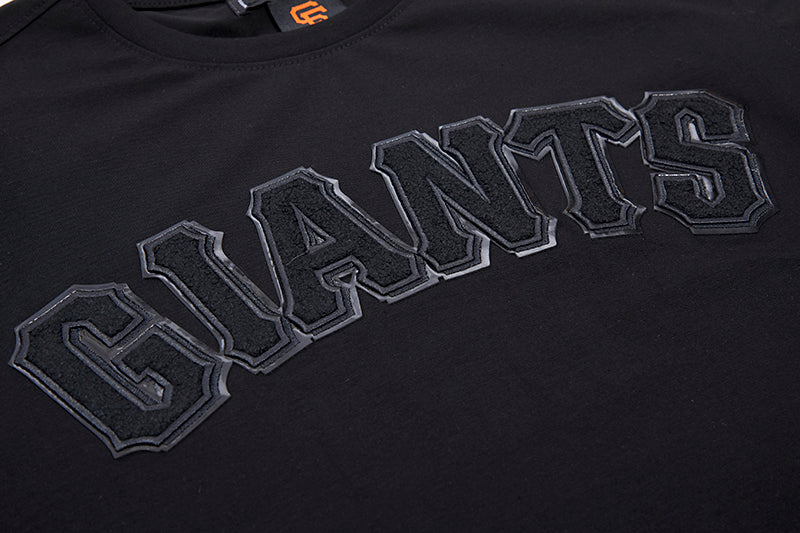 MLB SAN FRANCISCO GIANTS TRIPLE BLACK HAUT PRO TEAM À LOGO POUR HOMME (TRIPLE NOIR)