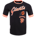 MLB SAN FRANCISCO GIANTS RETRO CLASSIC HAUT POUR HOMME (NOIR/ORANGE)