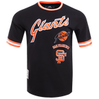 MLB SAN FRANCISCO GIANTS RETRO CLASSIC HAUT POUR HOMME (NOIR/ORANGE)