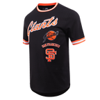 MLB SAN FRANCISCO GIANTS RETRO CLASSIC HAUT POUR HOMME (NOIR/ORANGE)