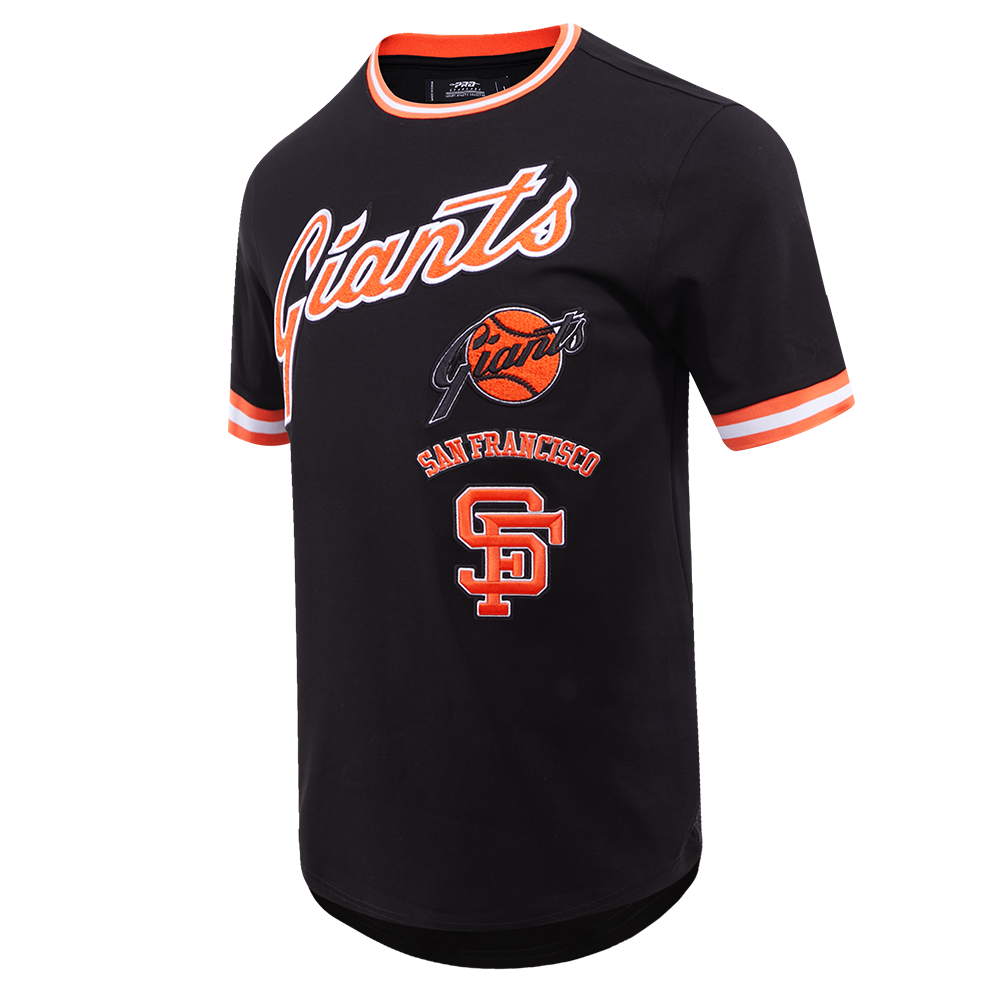MLB SAN FRANCISCO GIANTS RETRO CLASSIC HAUT POUR HOMME (NOIR/ORANGE)
