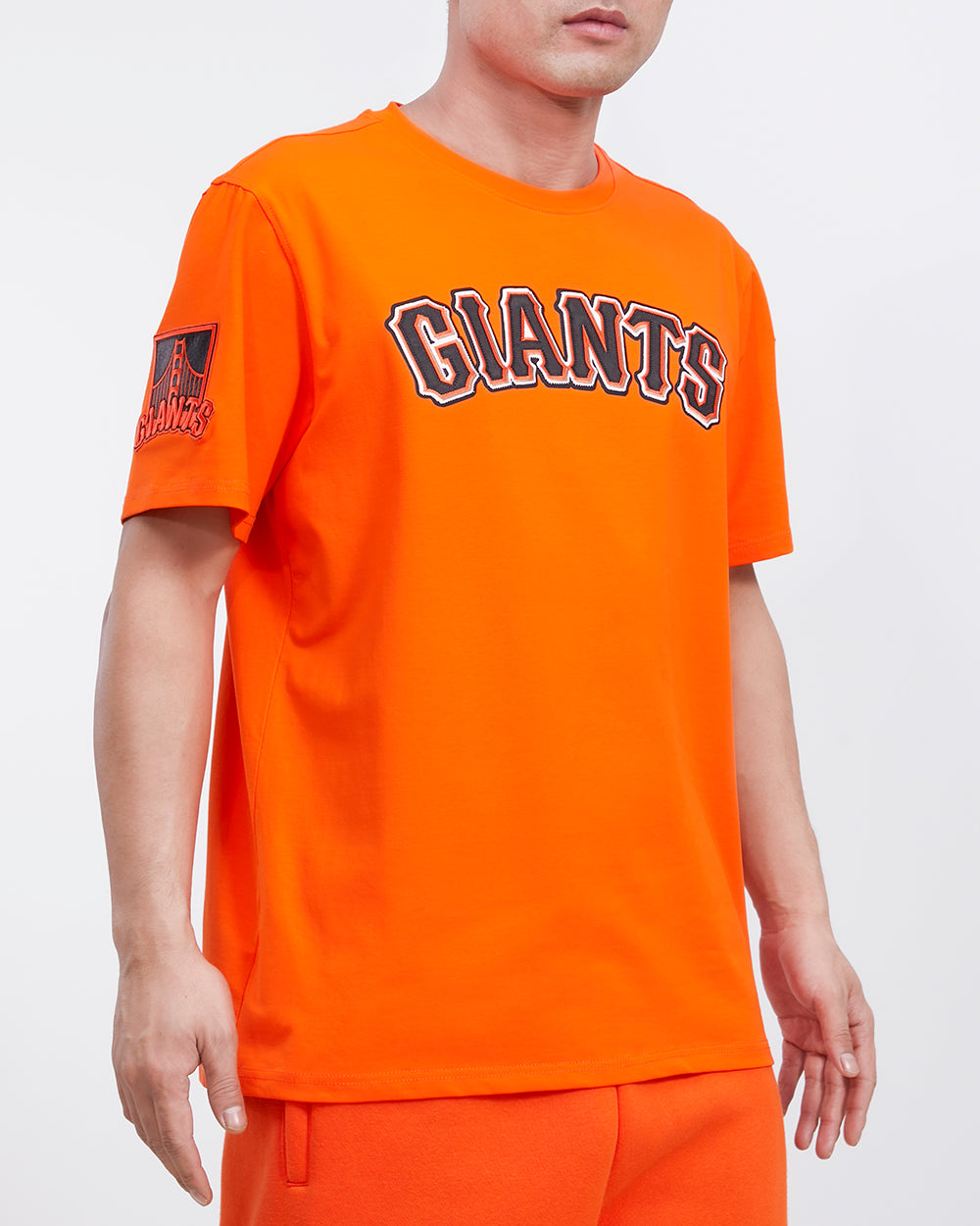 MLB SAN FRANCISCO GIANTS TACKLE TWILL MEN'S TOP (ORANGE)