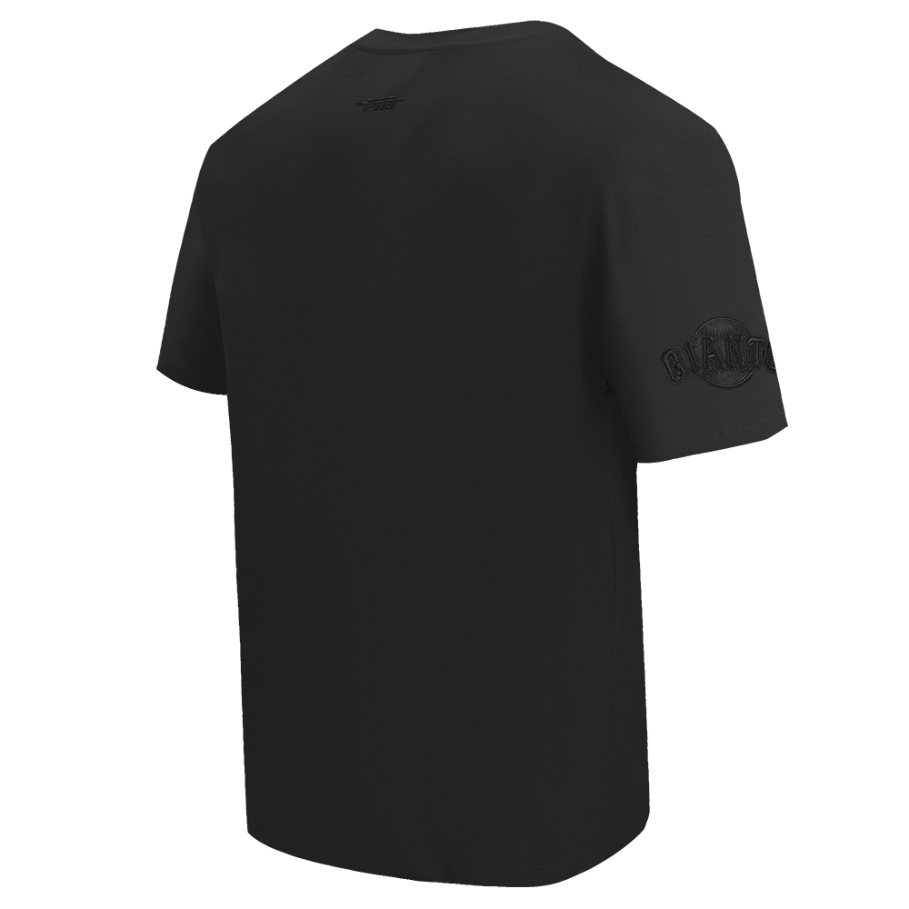 MLB SAN FRANCISCO GIANTS NEUTRAL MEN'S  CJ DROP SHOULDER TOP (BLACK)