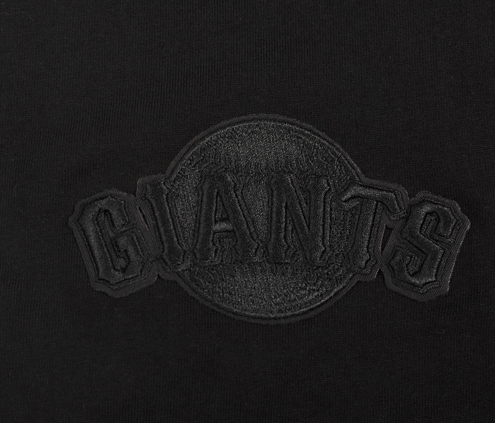 MLB SAN FRANCISCO GIANTS NEUTRAL MEN'S  CJ DROP SHOULDER TOP (BLACK)