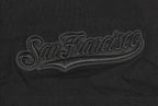 MLB SAN FRANCISCO GIANTS NEUTRAL MEN'S  CJ DROP SHOULDER TOP (BLACK)