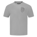 MLB SAN FRANCISCO GIANTS NEUTRAL HAUT EN JERSEY DE COTON À ÉPAULES TOMBANTES POUR HOMME (GRIS CHINÉ FONCÉ)