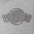 MLB SAN FRANCISCO GIANTS NEUTRAL HAUT EN JERSEY DE COTON À ÉPAULES TOMBANTES POUR HOMME (GRIS CHINÉ FONCÉ)