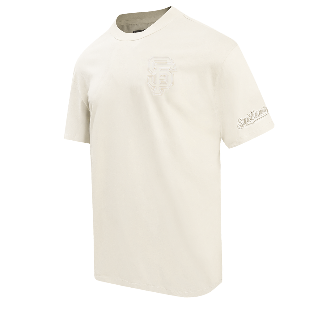 MLB SAN FRANCISCO GIANTS NEUTRAL DROP SHOULDER MEN'S TOP (EGGSHELL)