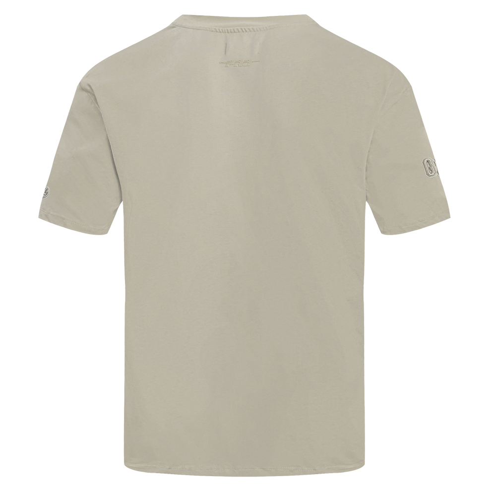MLB SAN FRANCISCO GIANTS NEUTRAL HAUT EN JERSEY DE COTON À ÉPAULES TOMBANTES POUR HOMME (TAUPE)