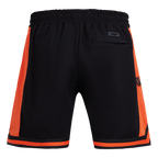 MLB SAN FRANCISCO GIANTS SCRIPT TAIL SHORT EN MAILLE DOUBLE 2.0 POUR HOMME (NOIR/ORANGE)
