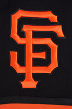 MLB SAN FRANCISCO GIANTS SCRIPT TAIL SHORT EN MAILLE DOUBLE 2.0 POUR HOMME (NOIR/ORANGE)