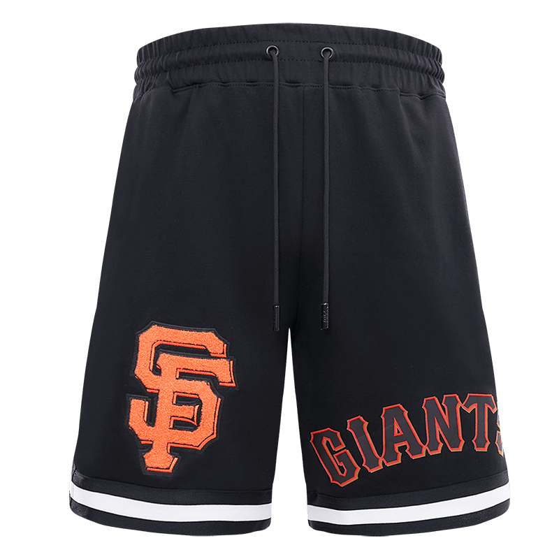 MLB SAN FRANCISCO GIANTS CLASSIC CHENILLE SHORT POUR HOMME (NOIR)