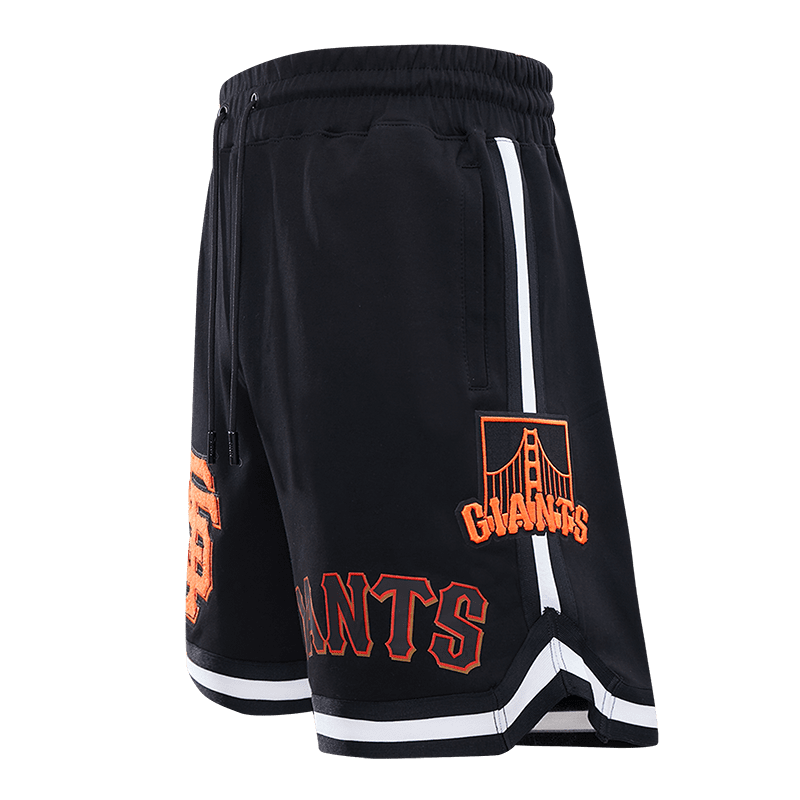 MLB SAN FRANCISCO GIANTS CLASSIC CHENILLE SHORT POUR HOMME (NOIR)