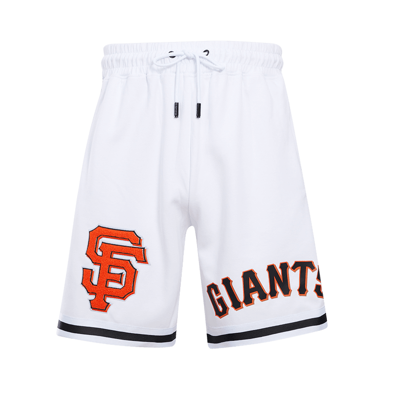 MLB SAN FRANCISCO GIANTS CLASSIC CHENILLE SHORT POUR HOMME (BLANC)