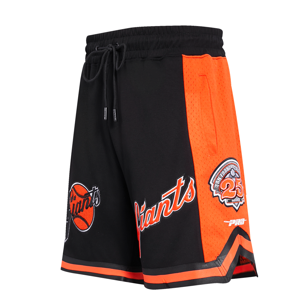 MLB SAN FRANCISCO GIANTS RETRO CLASSIC MEN'S 2.0 SHORT (BLACK/ORANGE)