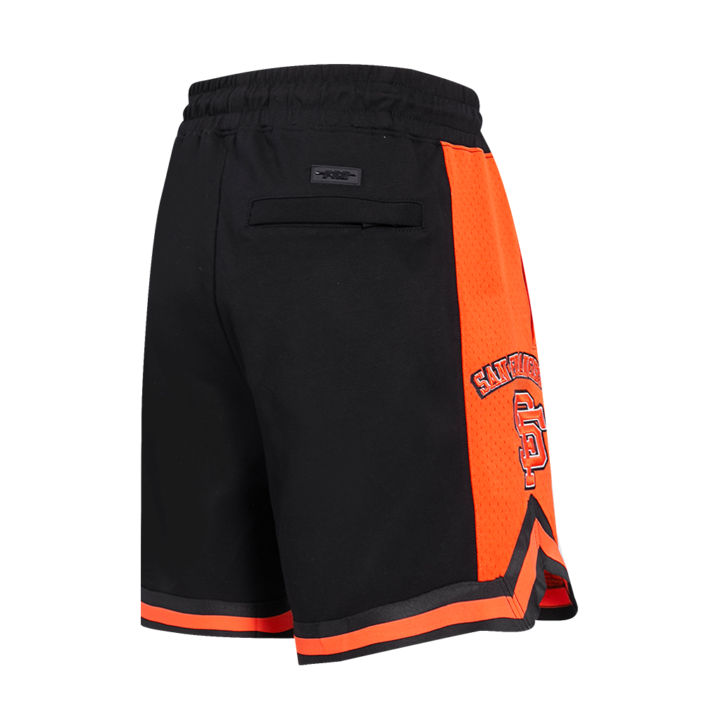 MLB SAN FRANCISCO GIANTS RETRO CLASSIC MEN'S 2.0 SHORT (BLACK/ORANGE)