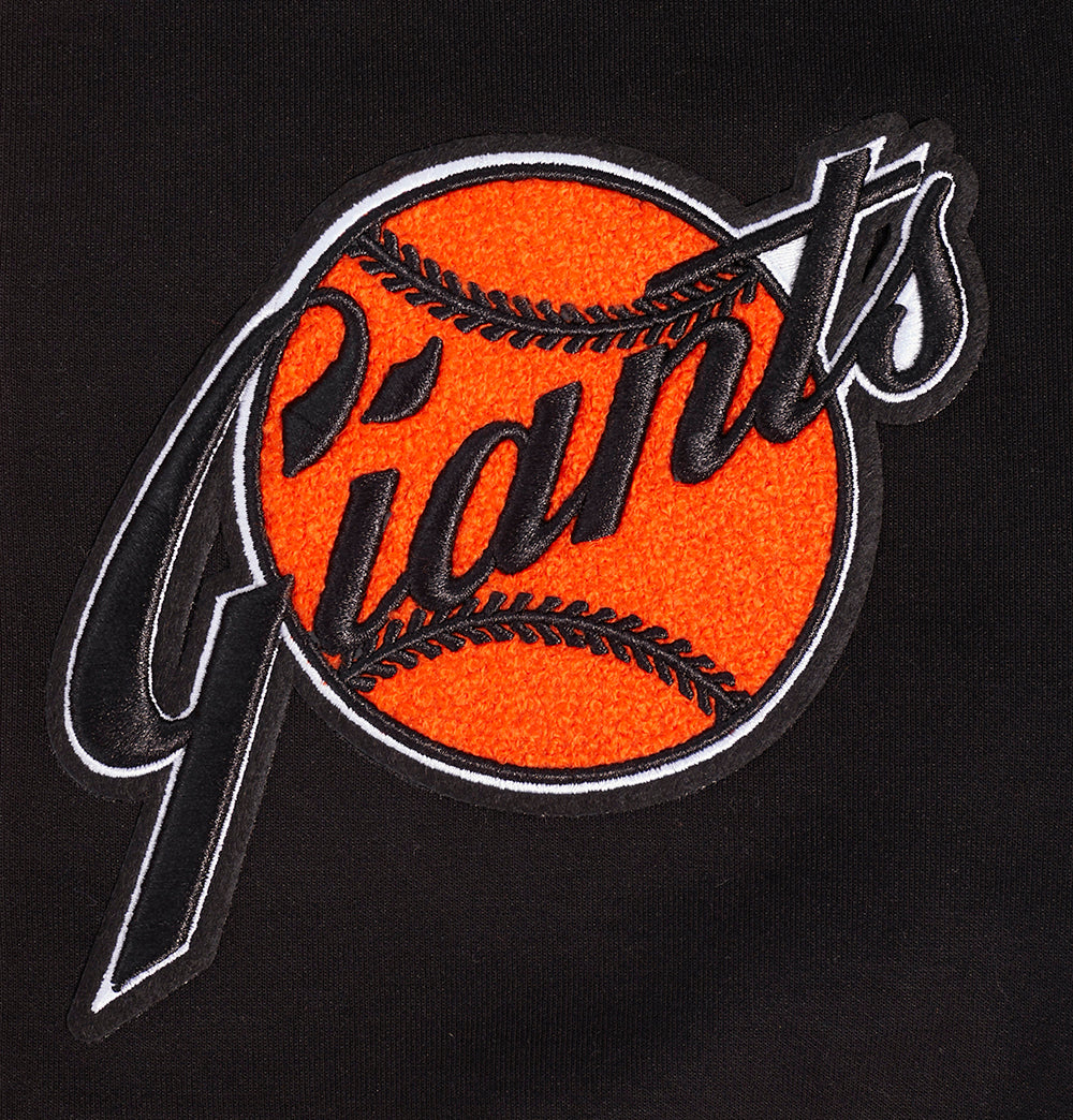 MLB SAN FRANCISCO GIANTS RETRO CLASSIC MEN'S 2.0 SHORT (BLACK/ORANGE)