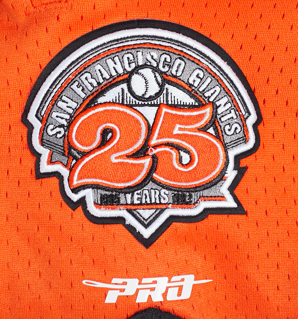 MLB SAN FRANCISCO GIANTS RETRO CLASSIC MEN'S 2.0 SHORT (BLACK/ORANGE)