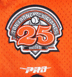 MLB SAN FRANCISCO GIANTS RETRO CLASSIC MEN'S 2.0 SHORT (BLACK/ORANGE)