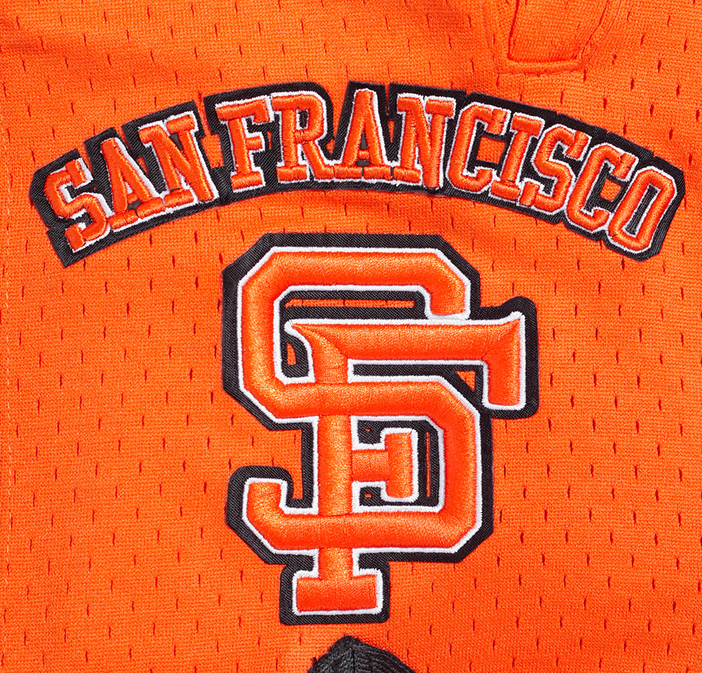 MLB SAN FRANCISCO GIANTS RETRO CLASSIC MEN'S 2.0 SHORT (BLACK/ORANGE)