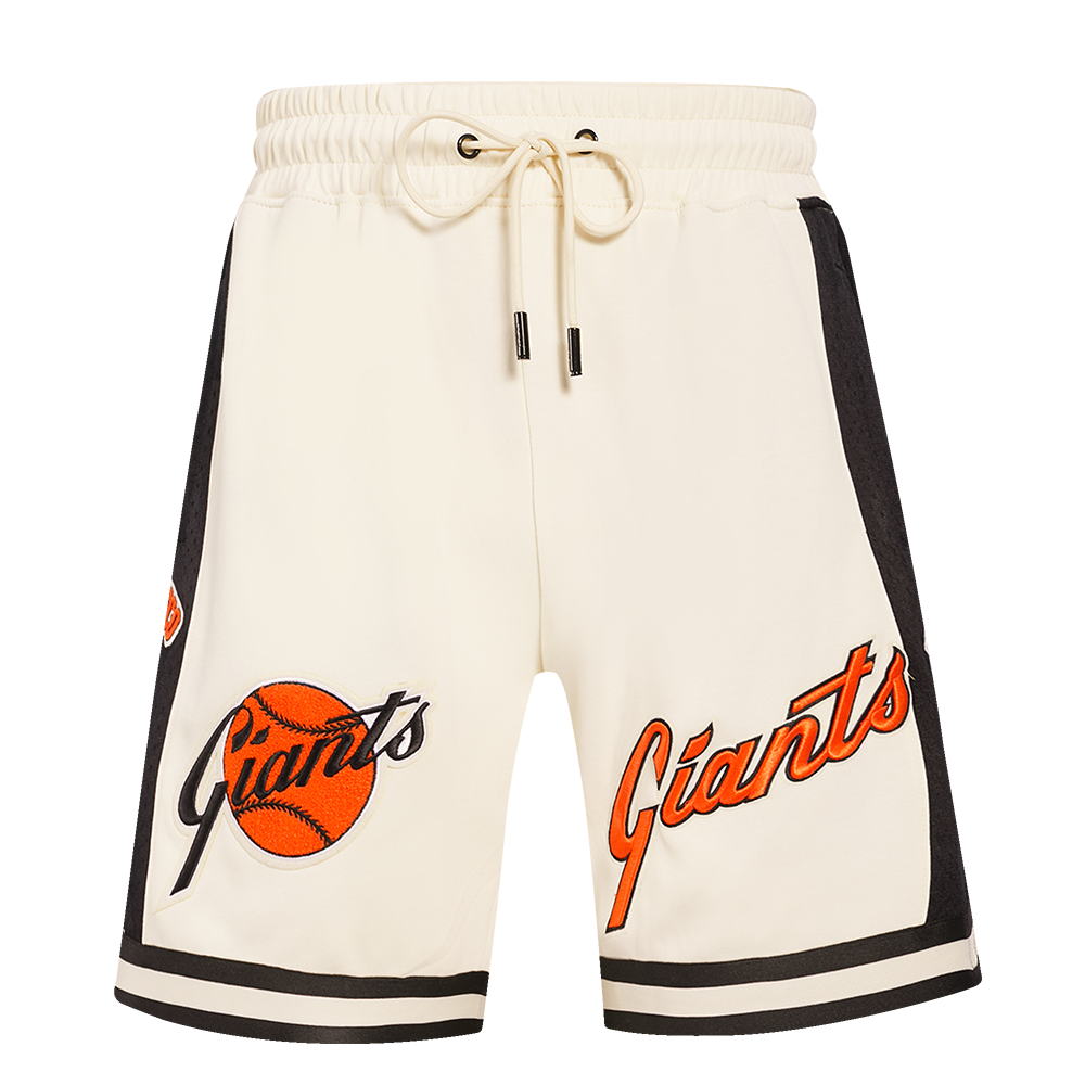 MLB SAN FRANCISCO GIANTS RETRO CLASSIC MEN'S 2.0 SHORT (EGGSHELL/ BLACK)