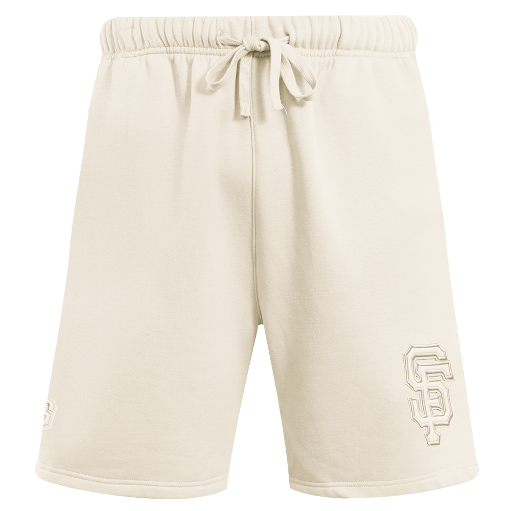 MLB SAN FRANCISCO GIANTS NEUTRAL MEN'S  FLC SHORT (EGGSHELL)