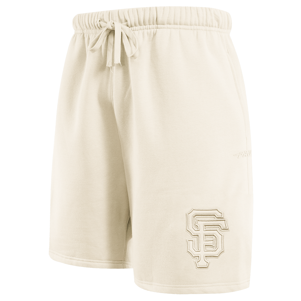 MLB SAN FRANCISCO GIANTS NEUTRAL MEN'S  FLC SHORT (EGGSHELL)