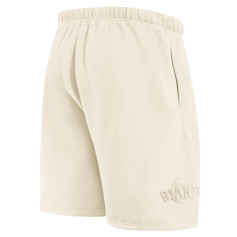 MLB SAN FRANCISCO GIANTS NEUTRAL MEN'S  FLC SHORT (EGGSHELL)
