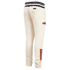 MLB SAN FRANCISCO GIANTS SCRIPT TAIL PANTALON OUATÉ EN MOLLETON CÔTELÉ POUR HOMME (COQUILLE D'ŒUF/NOIR)