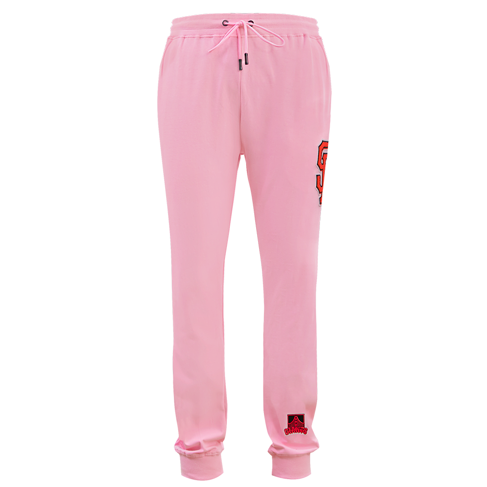 MLB SAN FRANCISCO GIANTS CLASSIC CHENILLE MEN'S JOGGER (PINK)