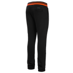 MLB SAN FRANCISCO GIANTS MASH UP PANTALON OUATÉ EN MOLLETON CÔTELÉ POUR HOMME (NOIR/ORANGE)