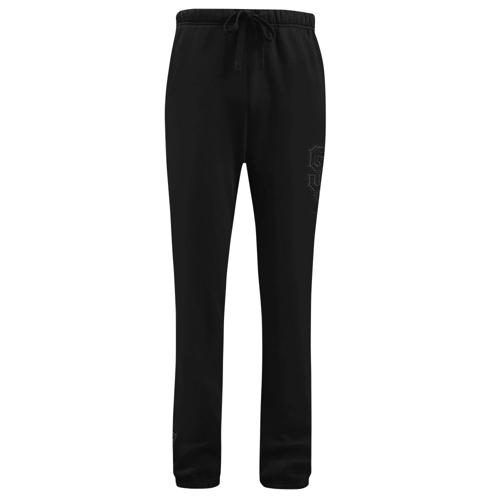 MLB SAN FRANCISCO GIANTS NEUTRAL MEN'S  FLC SWEATPANT (BLACK)