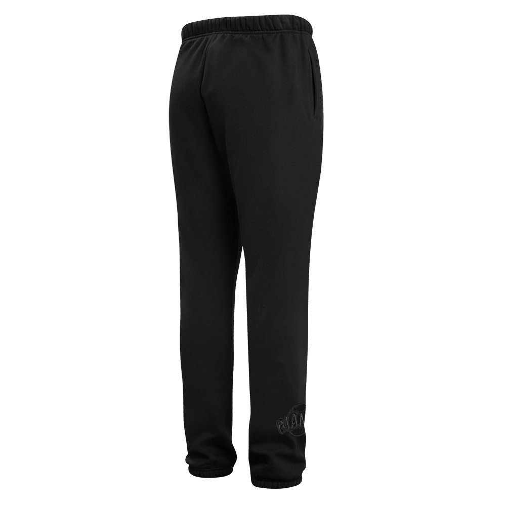 MLB SAN FRANCISCO GIANTS NEUTRAL MEN'S  FLC SWEATPANT (BLACK)