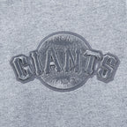 MLB SAN FRANCISCO GIANTS NEUTRAL PANTALON OUATÉ EN MOLLETON POUR HOMME (GRIS CHINÉ FONCÉ)
