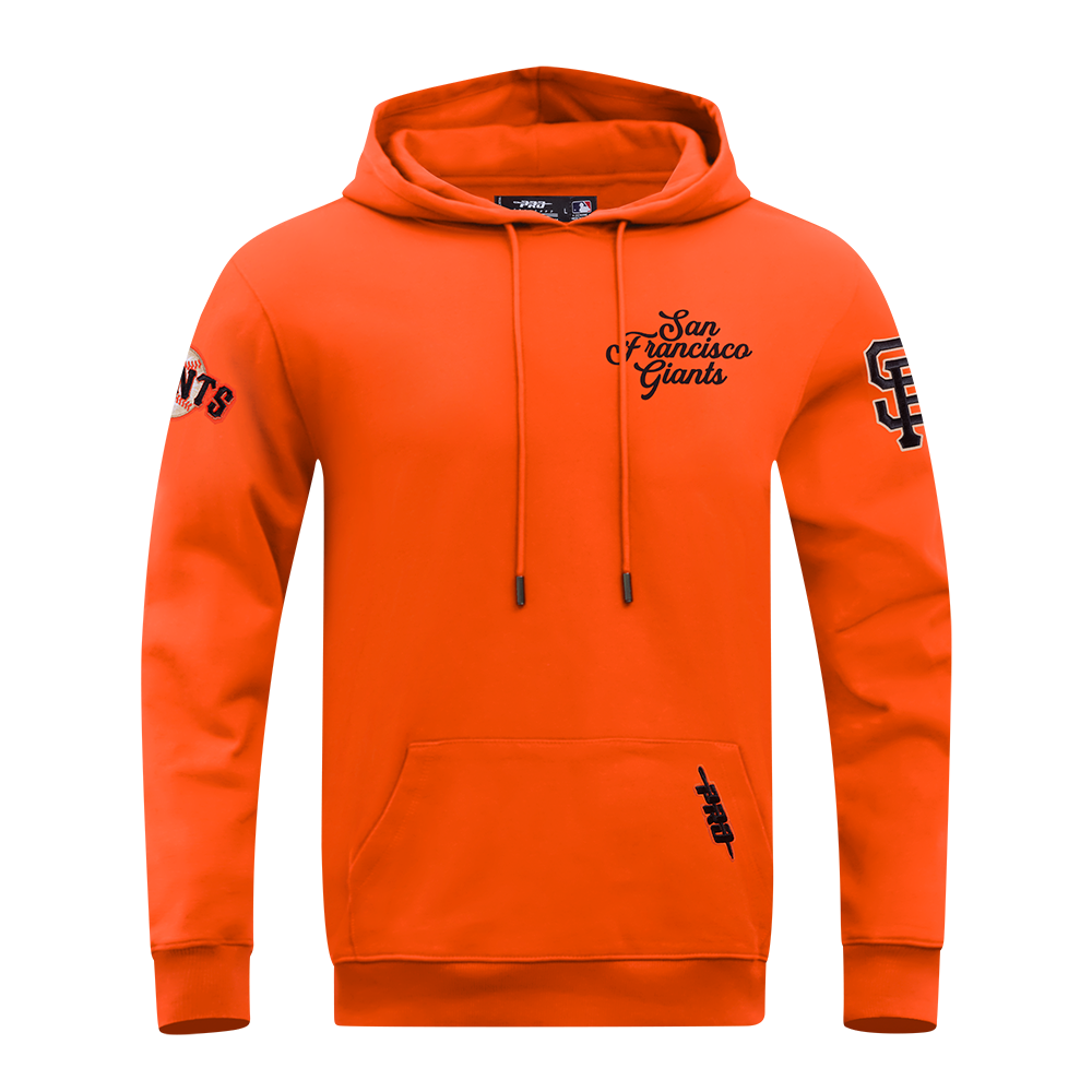 MLB SAN FRANCISCO GIANTS SOUVENIR MEN'S FLC PO HOODIE (ORANGE)